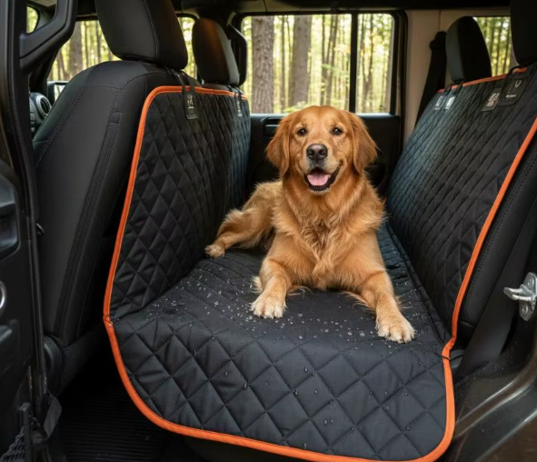 Funda Impermeable para Asiento de Coche para Mascotas